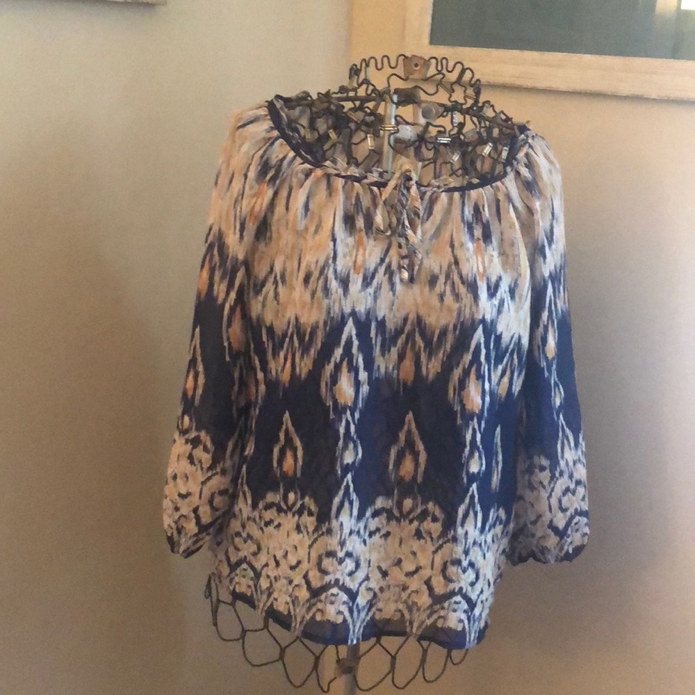Sheer blouse